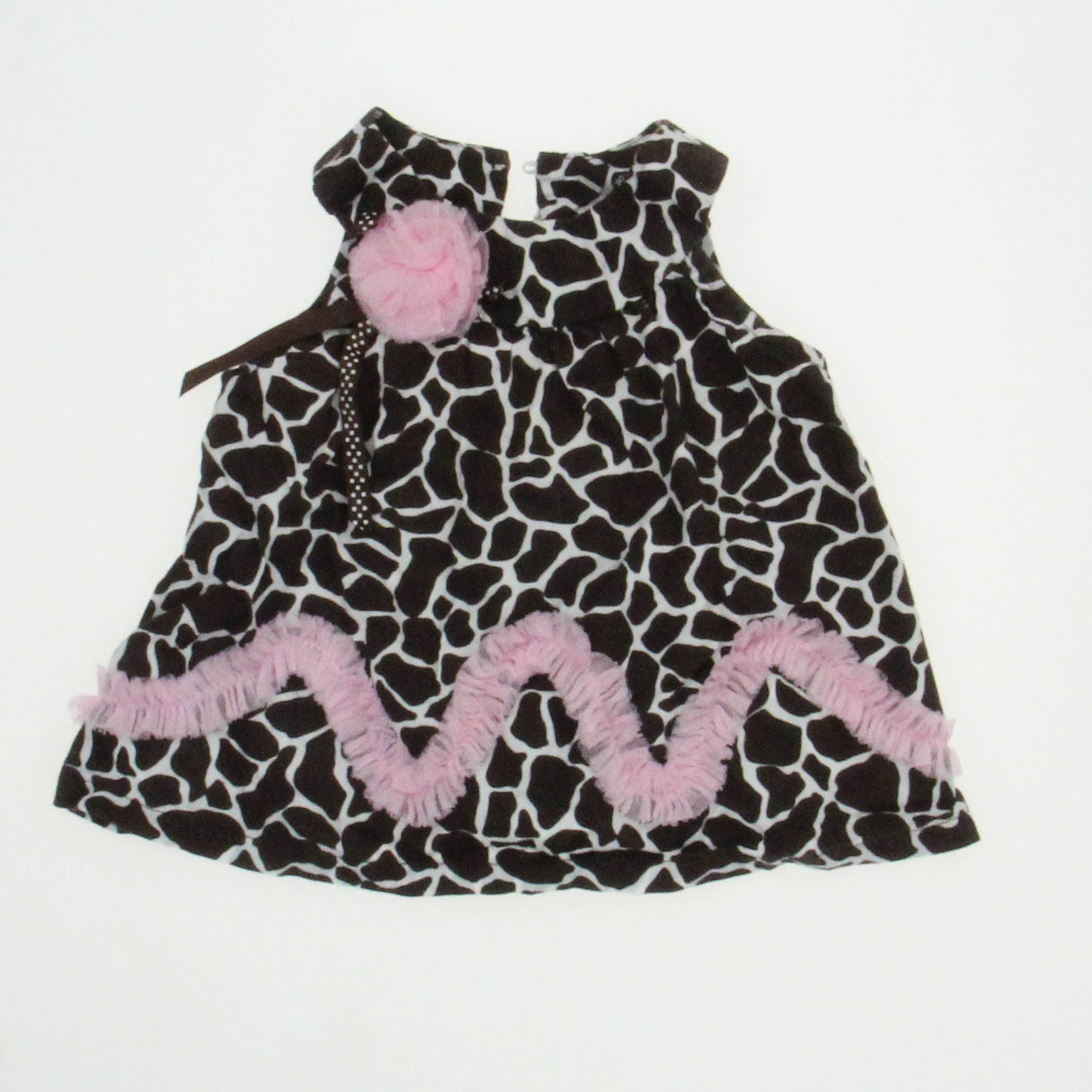 Rare, Too! Girls Brown | White Blouse Size: 18 Months Brown | White