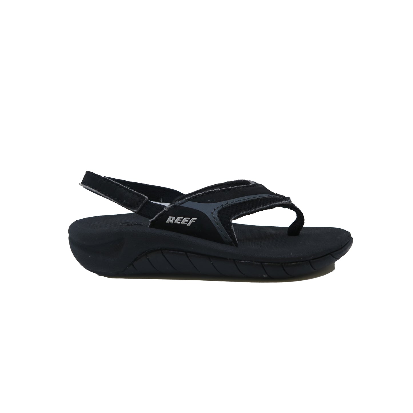 Reef Unisex Black Sandals Size: 5-6 Toddler Black