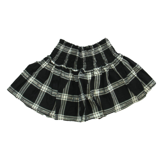 Rockets Of Awesome Girls Black | White | Stripes Skirt Size: 2T Black | White | Stripes