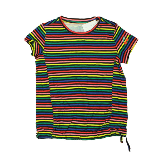 Rockets Of Awesome Girls Black | Multi | Stripes T-Shirt Size: 7 Years