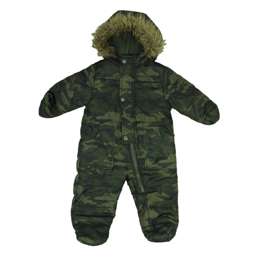 Rothschild Boys Brown | Green | Camo Bunting Size: 6-9 Months Brown | Green | Camo
