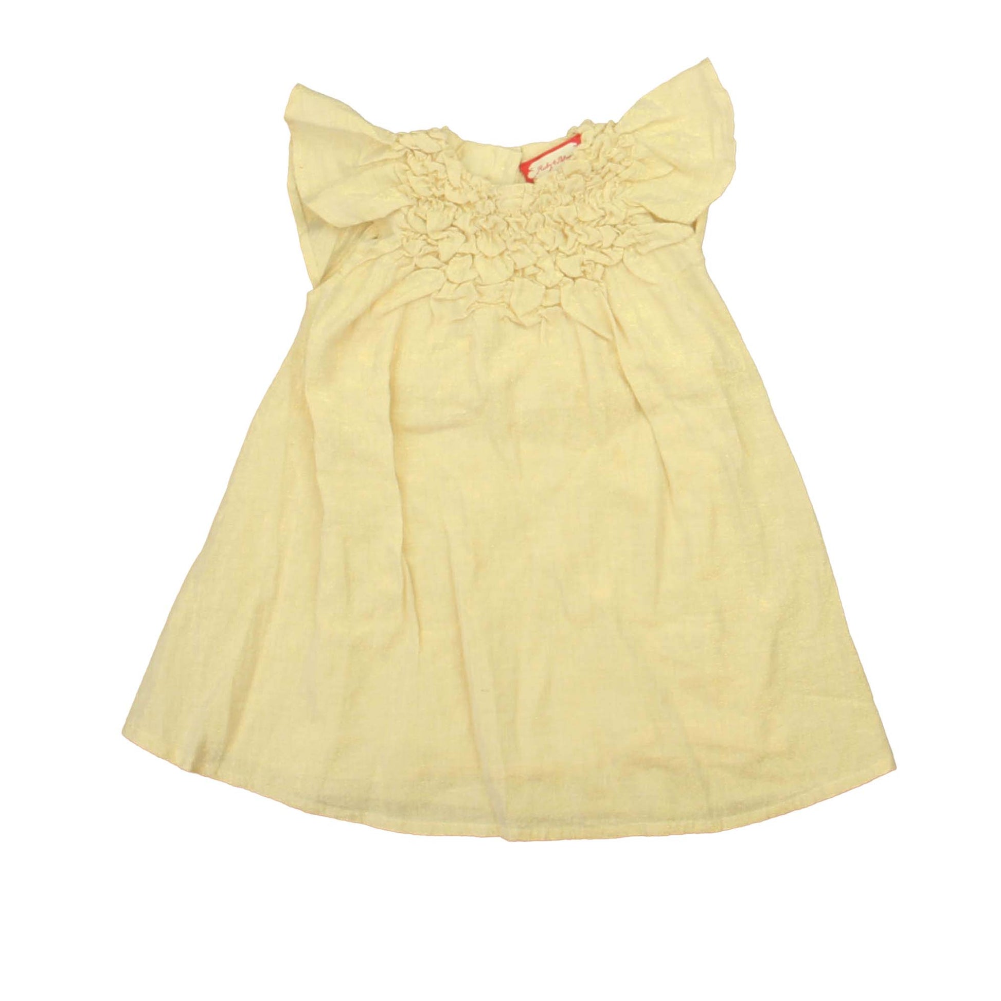 Ruby & Bloom Girls Gold Dress Size: 12 Months Gold