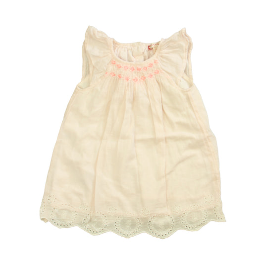 Ruby & Bloom Girls Pink Smocked Sun Dress Size: 12 Months Pink Smocked