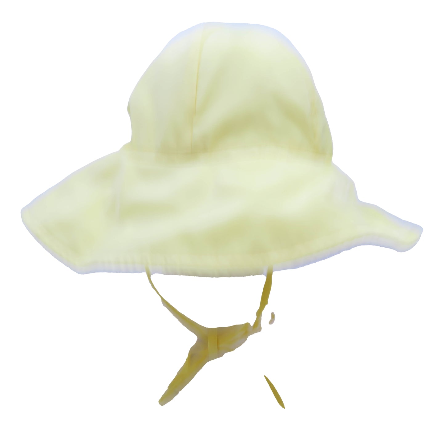Ruffle Butts Girls Yellow Sun Hat Size: 6-12 Months Yellow