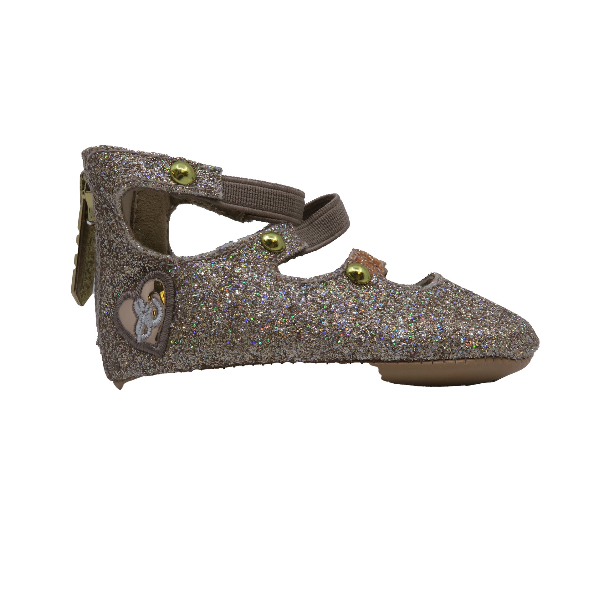 Sam Edelman Girls Gold Booties Size: 1 Infant Gold