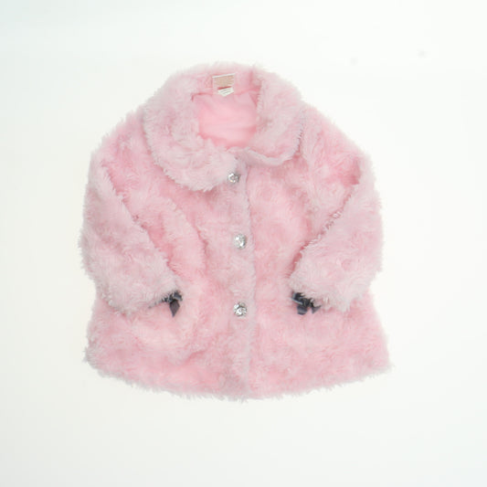 Sandy & Simon Girls Pink Jacket Size: 6-9 Months Pink