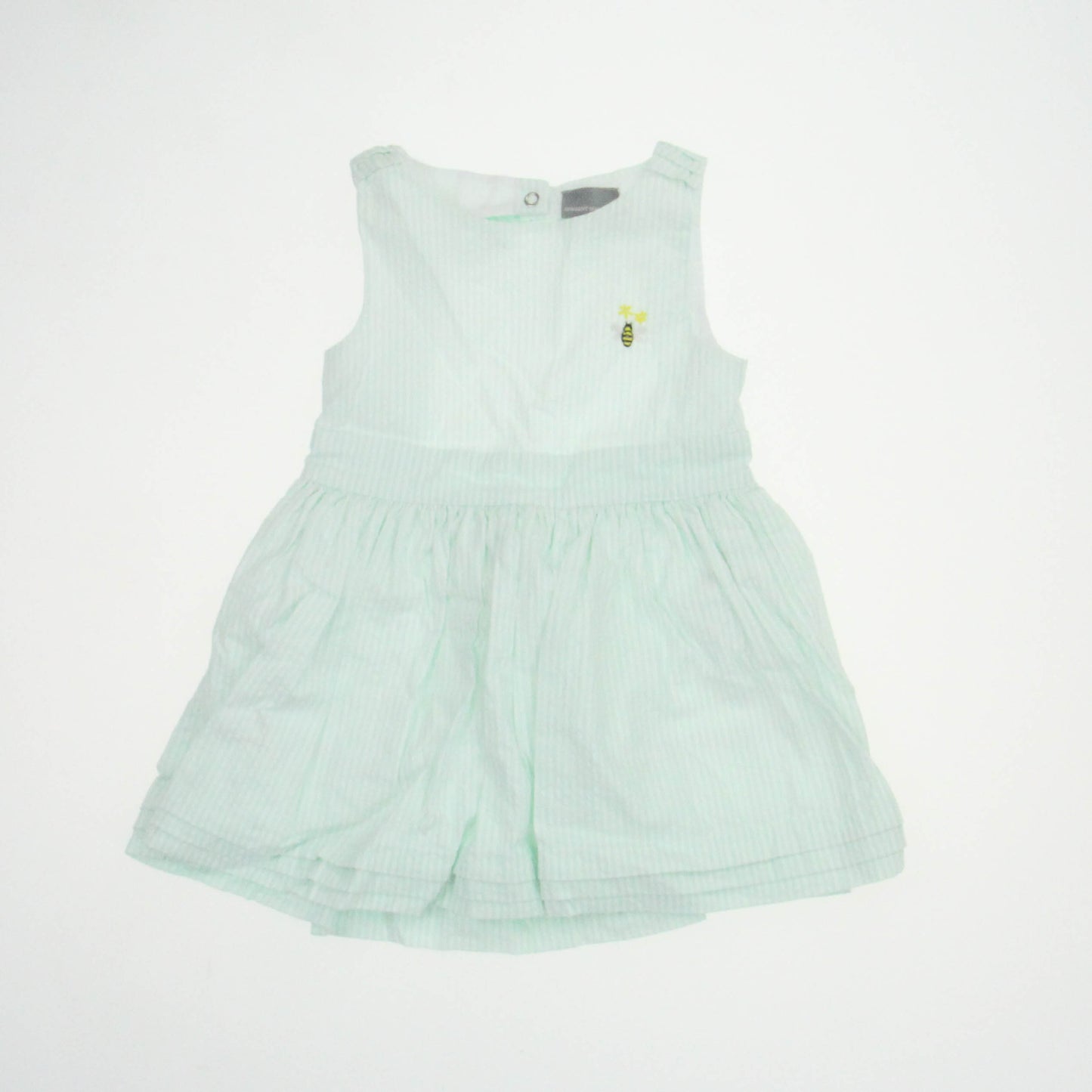 Sergent Major Girls Green | White Dress Size: 24 Months Green | White