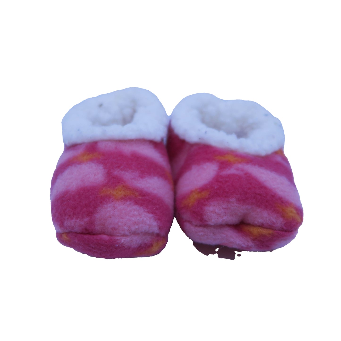 Snoozies Girls Pink Slippers Size: 0-3 Months Pink