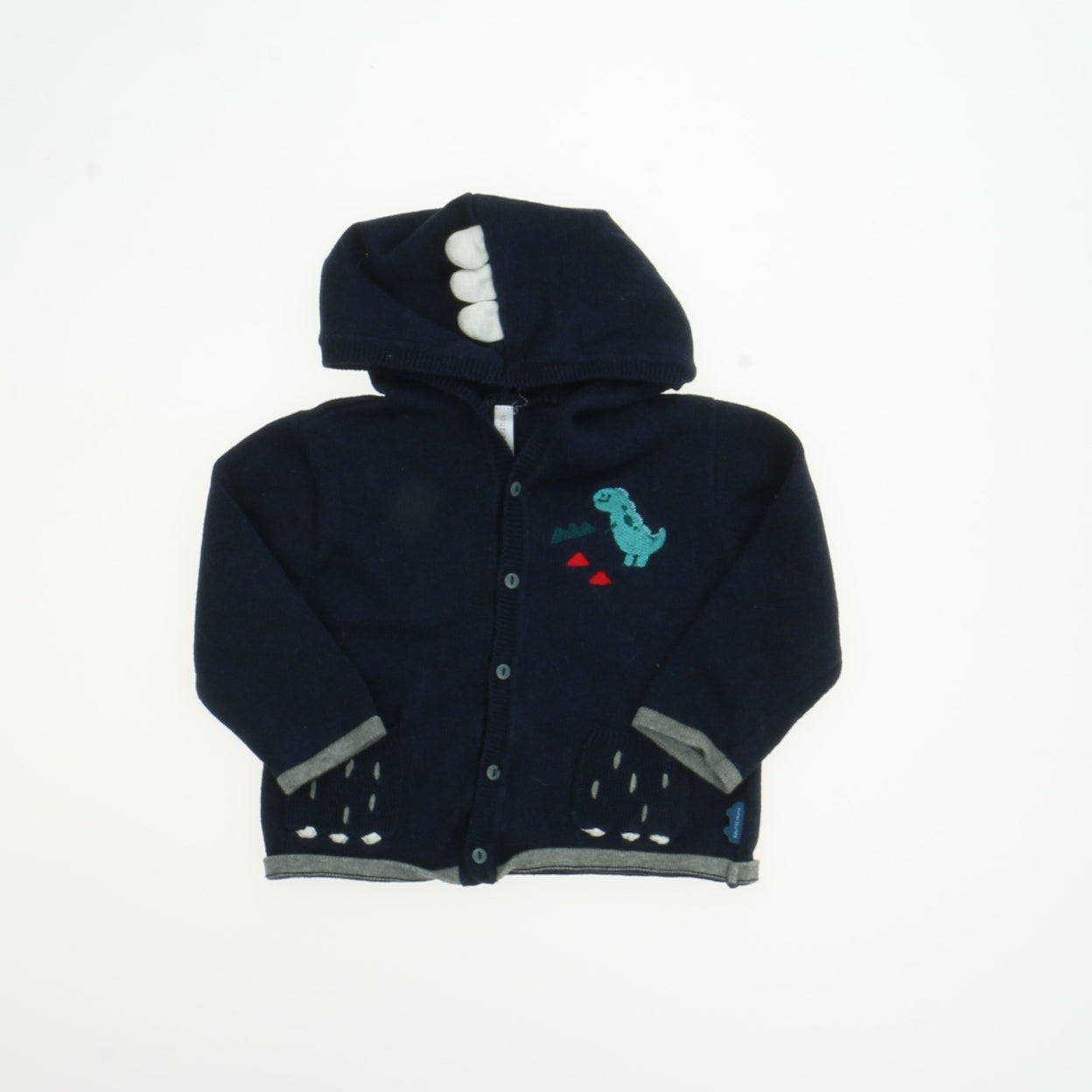 Souris Mini Unisex NAvy Cardigan Size: 9-12 Months NAvy