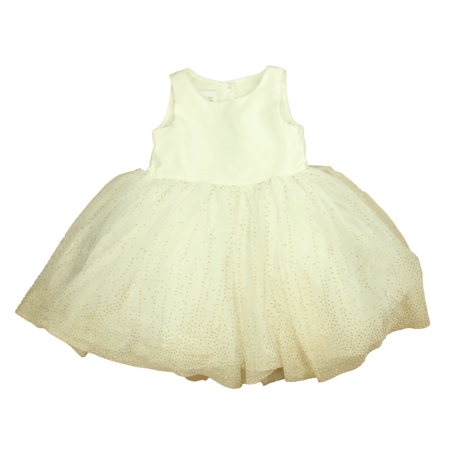 Special Editions Girls White | Gold Special Occasion Dress Size: 18 Months White | Gold