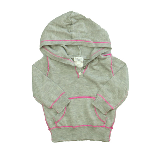 Spendid Girls Gray | Pink Sweater Size: 3-6 Months Gray | Pink