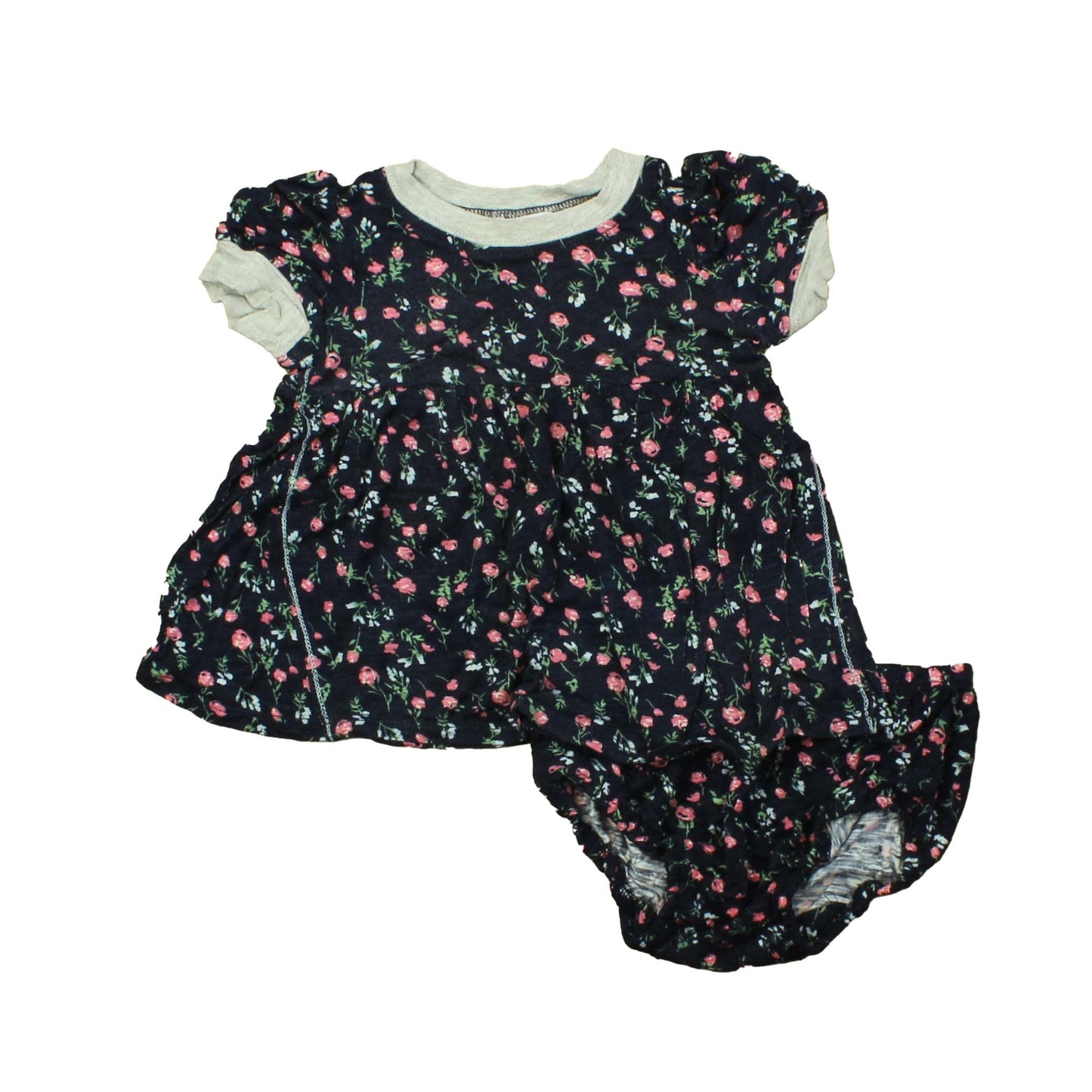 Splendid Girls Black | Floral Dress Size: 12-18 Months Black | Floral