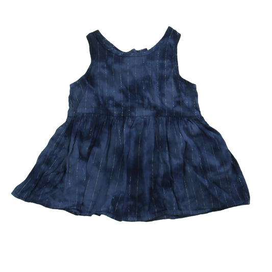 Splendid Girls Blue Dress Size: 12-18 Months Blue