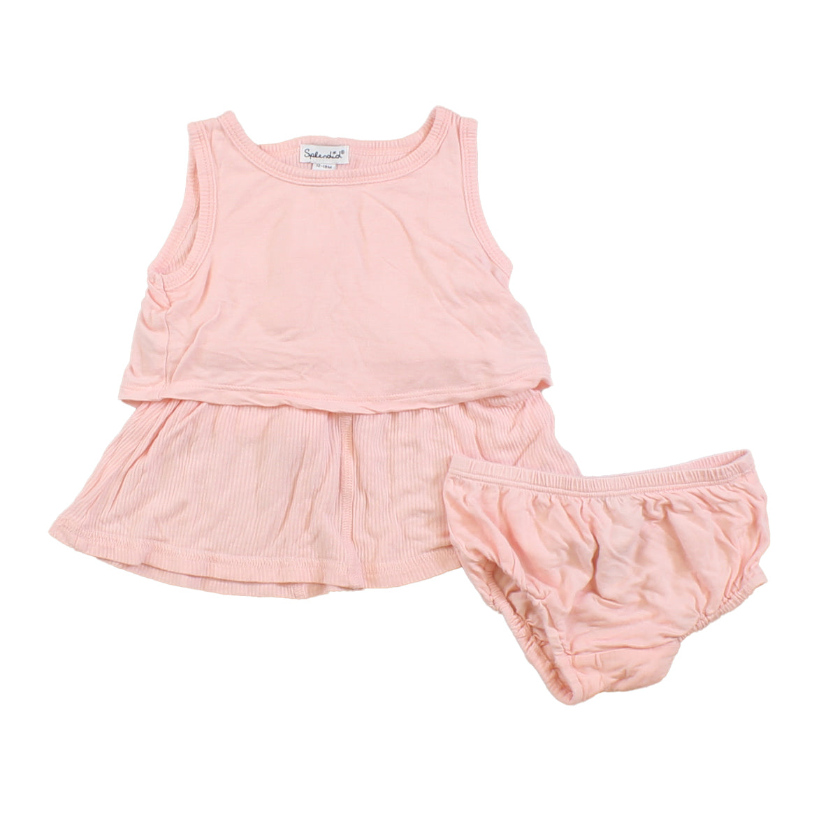 Splendid Girls Pink Dress Size: 12-18 Months Pink