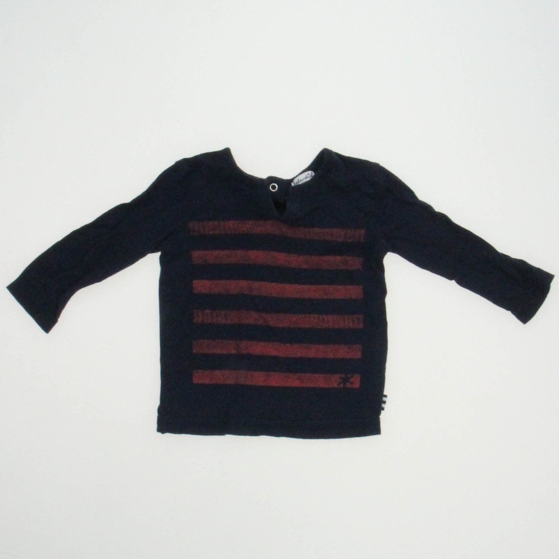 Splendid Boys Blue | Red Long Sleeve T-Shirt Size: 3-6 Months Blue | Red