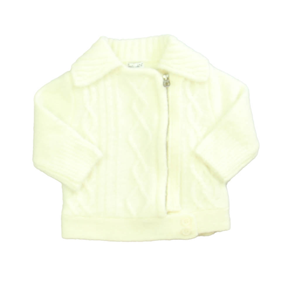 Splendid Unisex Ivory Cardigan Size: 3-6 Months Ivory