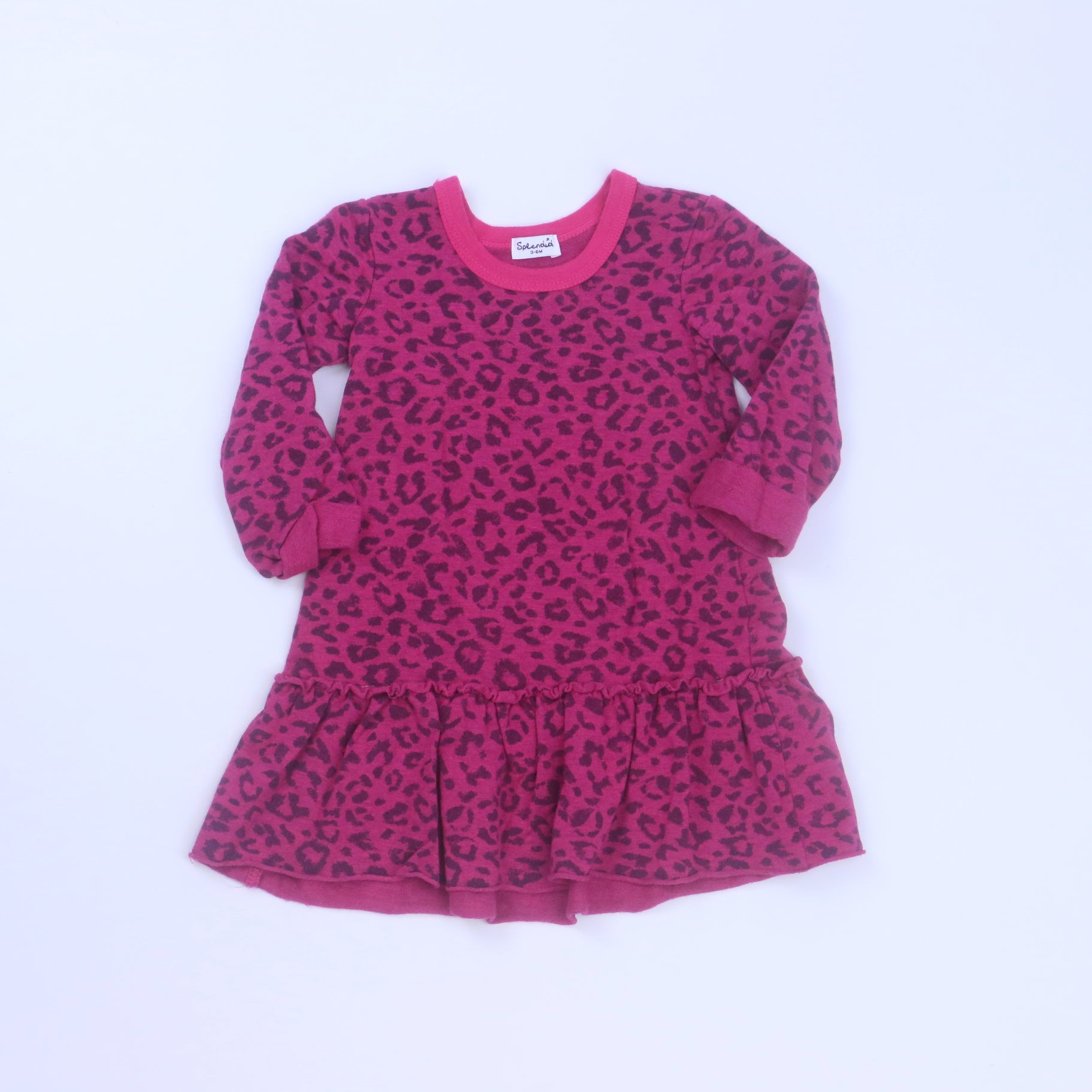 Splendid Girls Pink Dress Size: 3-6 Months Pink