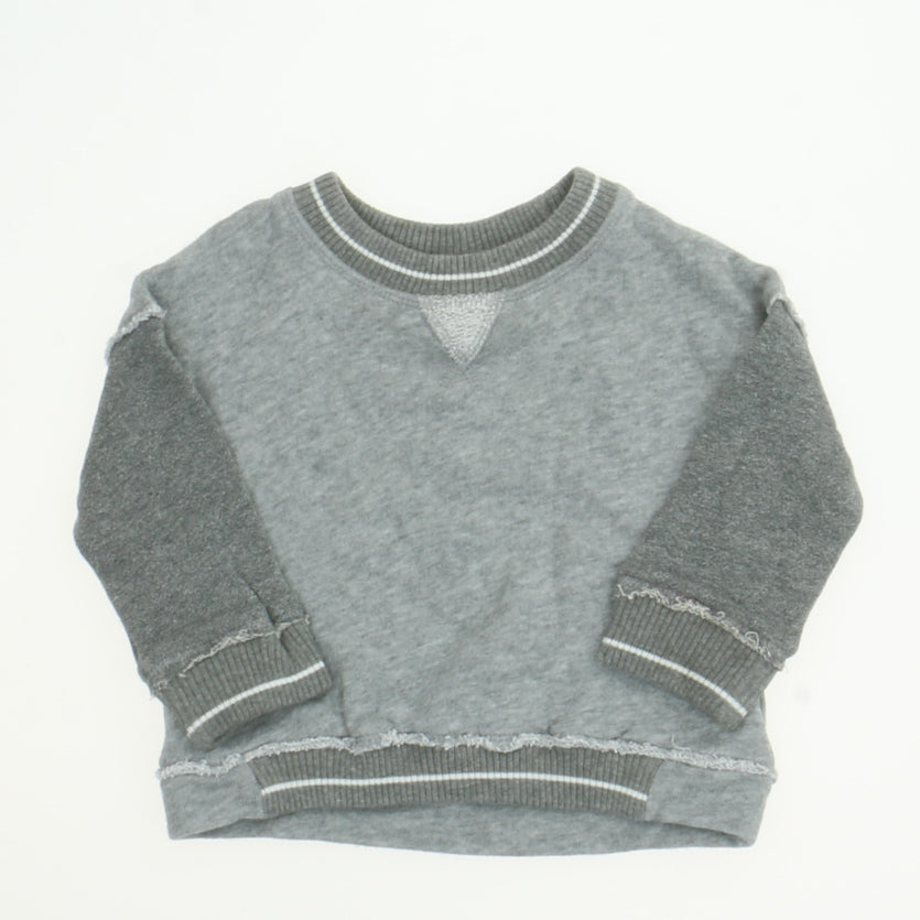 Splendid Unisex Gray Sweatshirt Size: 6-12 Months Gray