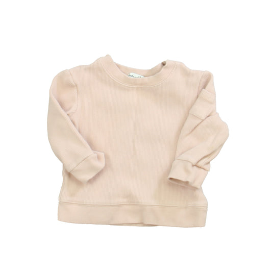 Splendid Girls Pink Long Sleeve Shirt Size: 6-12 Months Pink