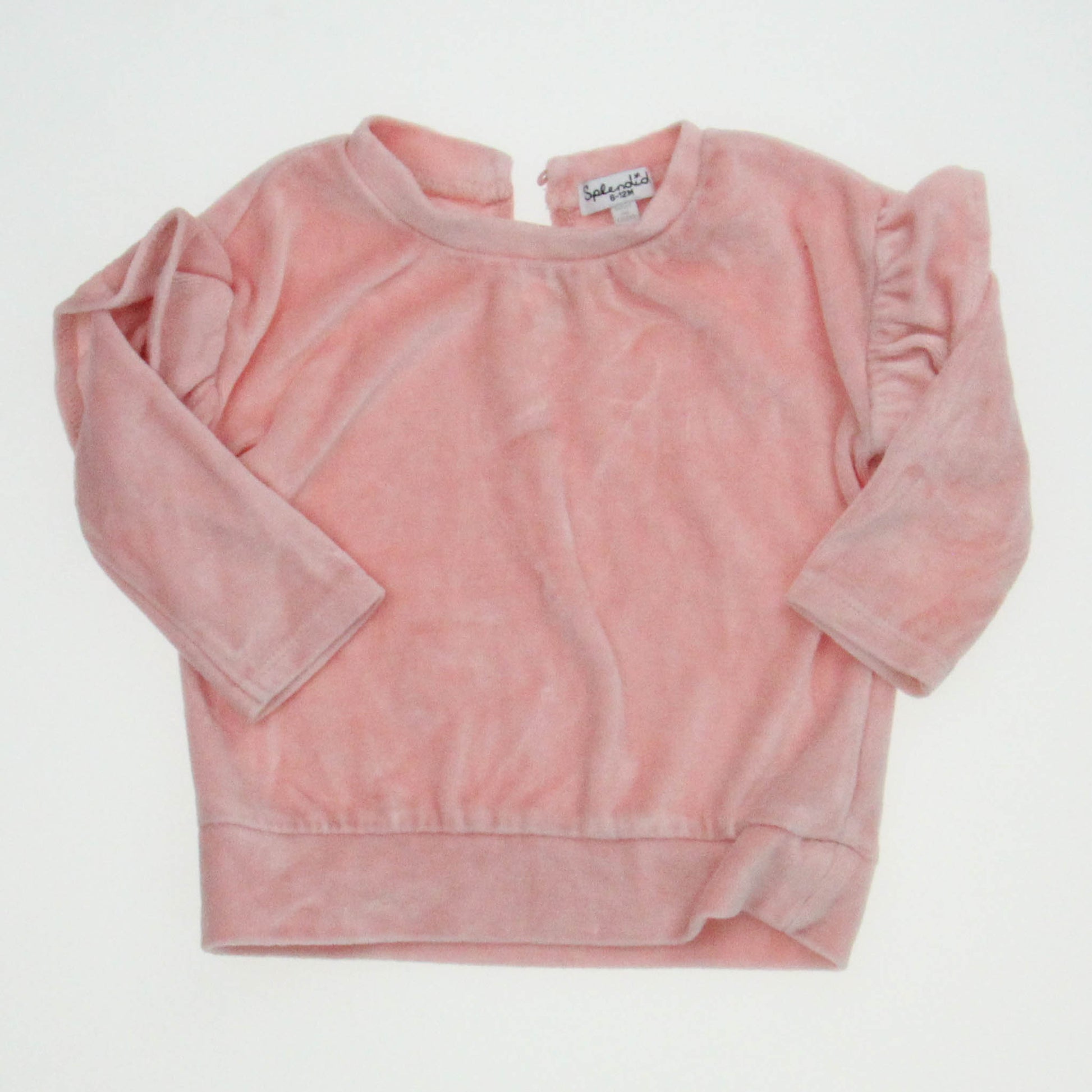 Splendid Girls Pink Sweatshirt Size: 6-12 Months Pink