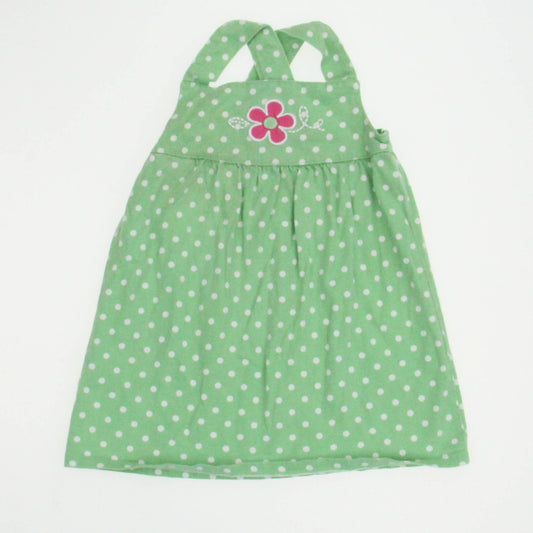 Starting Out Girls Green | White | Polka dots Dress Size: 24 Months Green | White | Polka dots