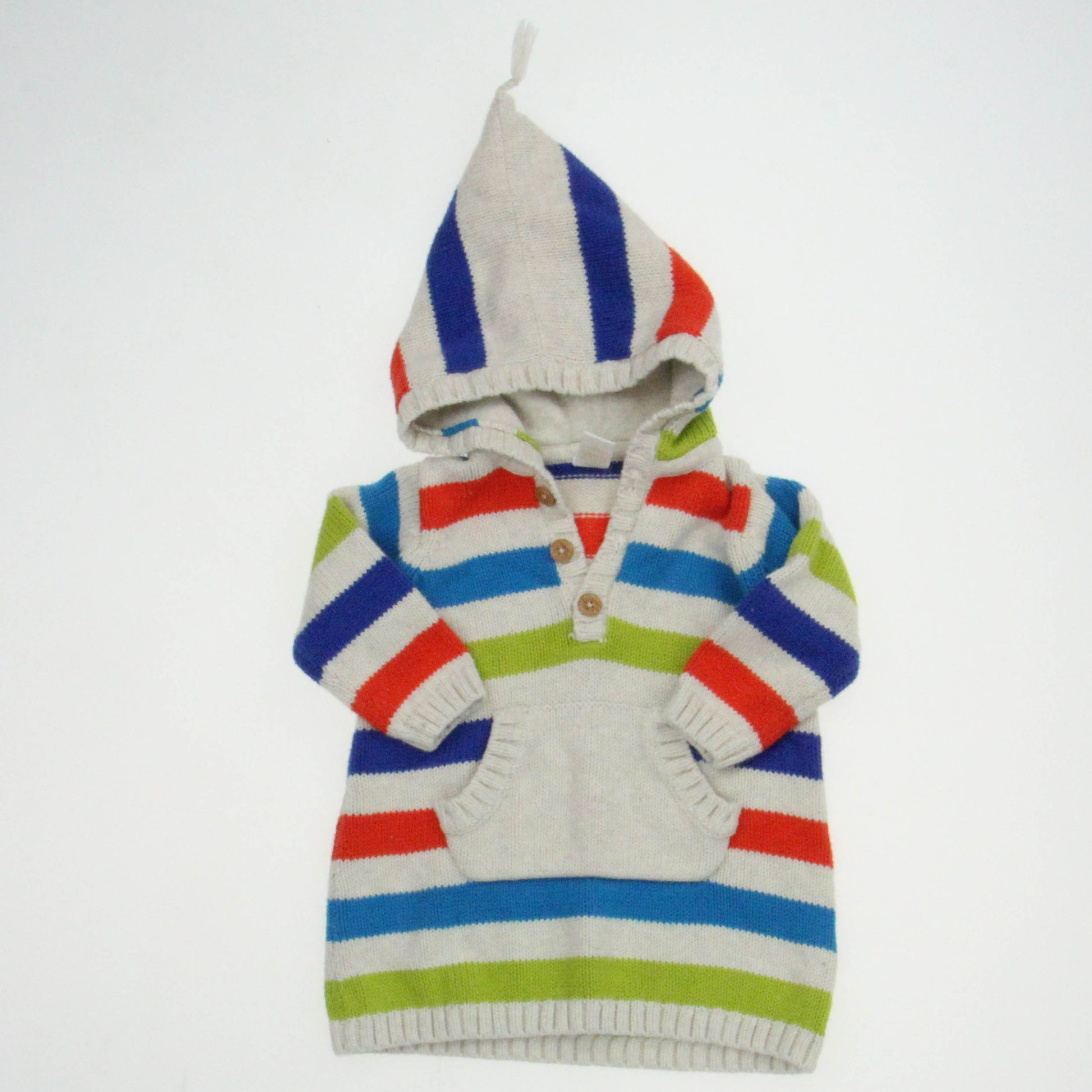 Stem Girls Stripes Sweater Dress Size: 6 Months Stripes