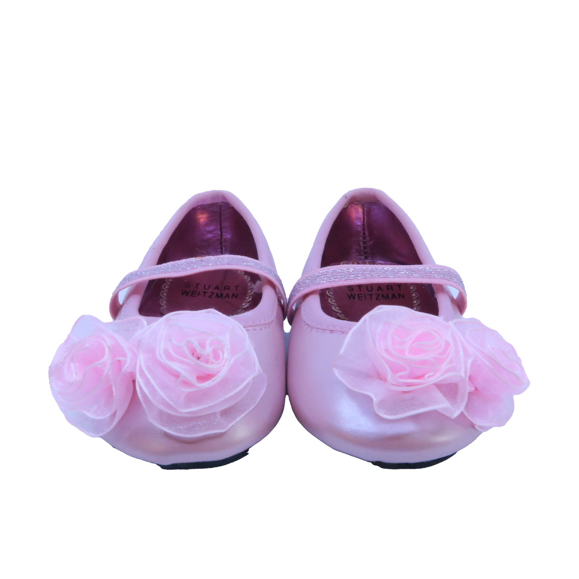 Stuart Weitzman Girls Pink Shoes Size: 2 Infant Pink