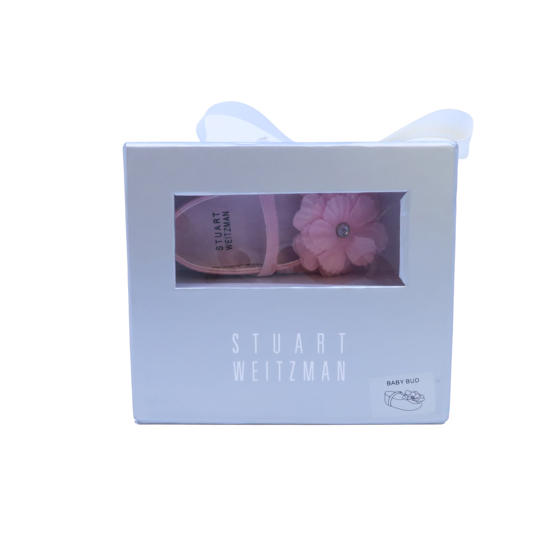 Stuart Weitzman Girls Pink Booties Size: 2 Infant Pink