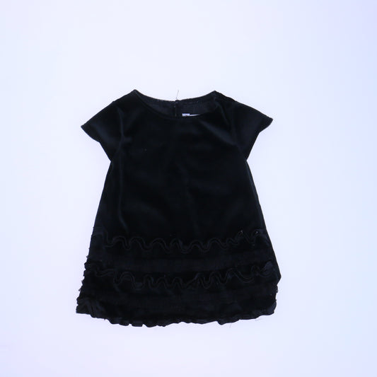 Sweet Heart Rose Girls Black Dress Size: 12 Months Black