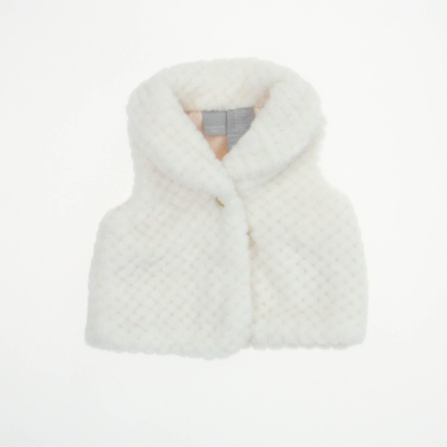 Tahari Girls White Vest Size: 3-6 Months White