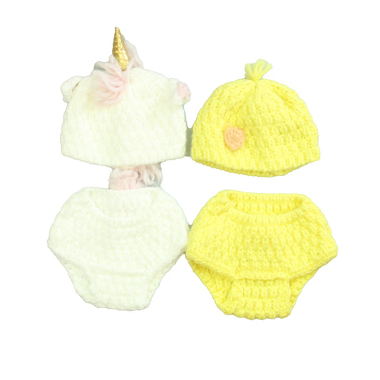 Target Girls White | Yellow Accessory Size: 0-6 Months White | Yellow