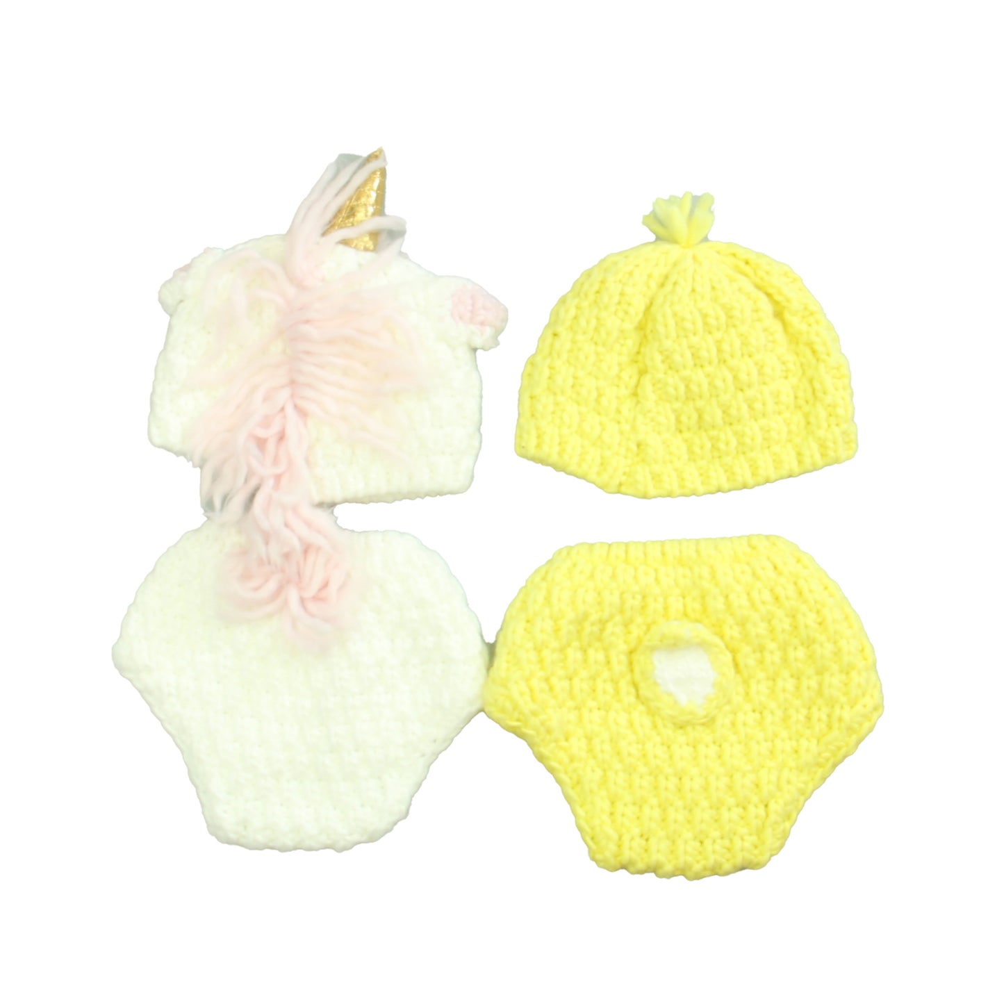 Target Girls White | Yellow Accessory Size: 0-6 Months White | Yellow