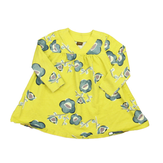 Tea Girls Green | Blue Dress Size: 12-18 Months