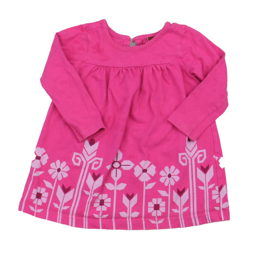 Tea Girls Pink | Purple Dress Size: 12-18 Months