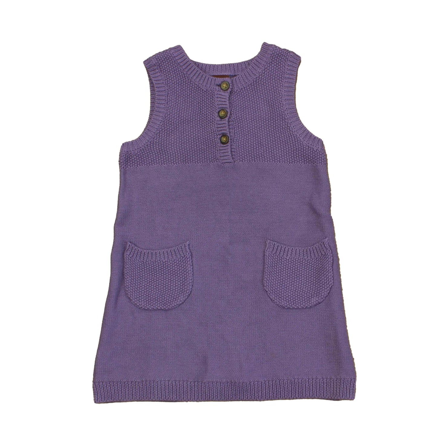 Tea Girls Purple Sweater Dress Size: 18-24 Months