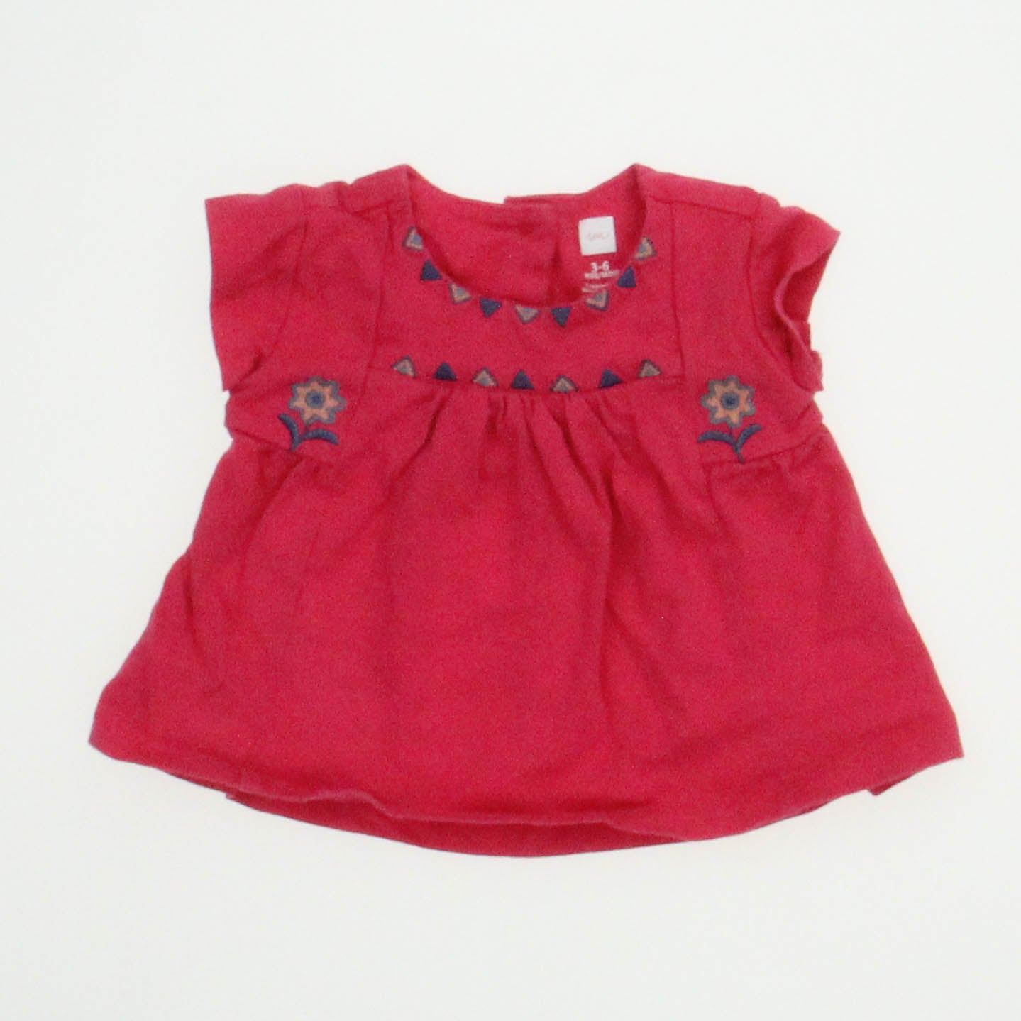 Tea Girls Pink T-Shirt Size: 3-6 Months