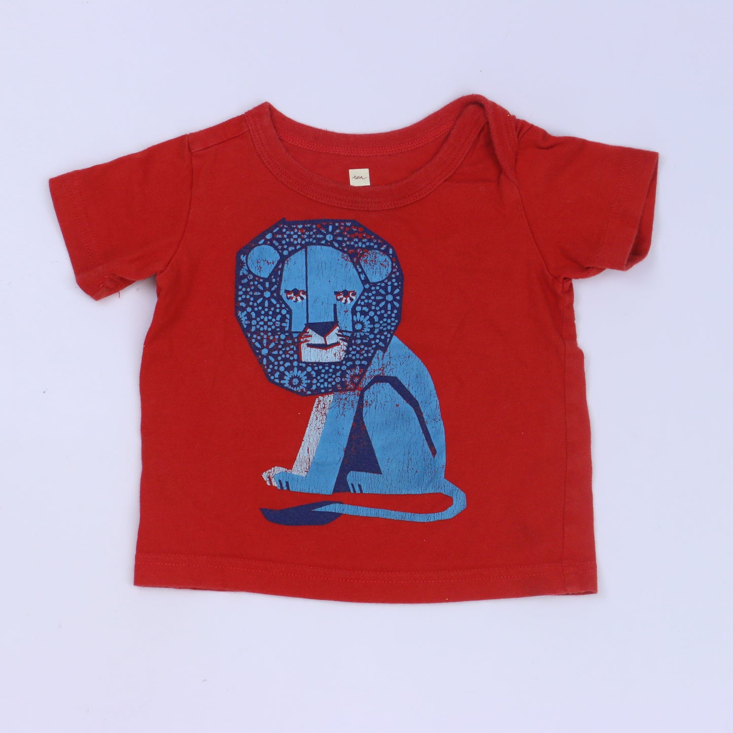 Tea Boys Red T-Shirt Size: 3-6 Months