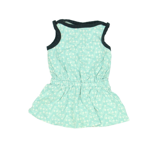 Tea Girls Aqua Dress Size: 6-12 Months