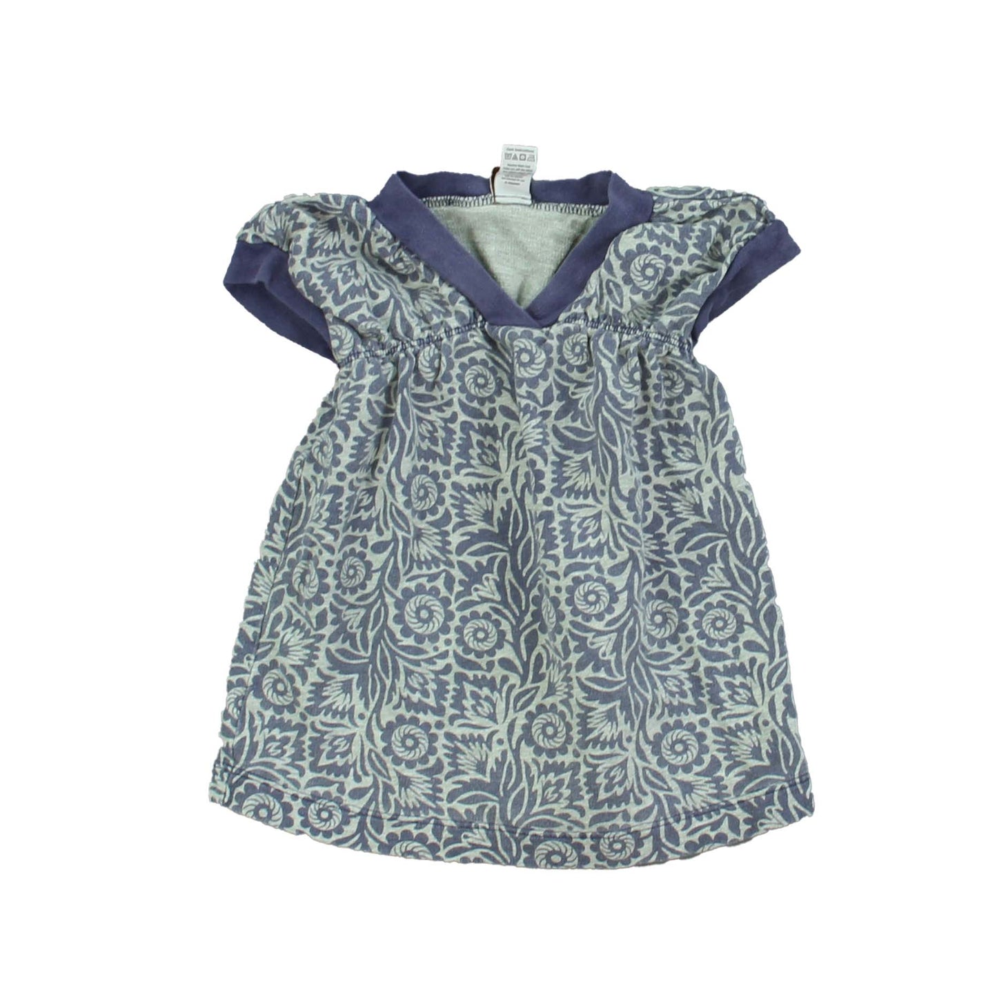 Tea Girls Gray | Purple Blouse Size: 6-12 Months