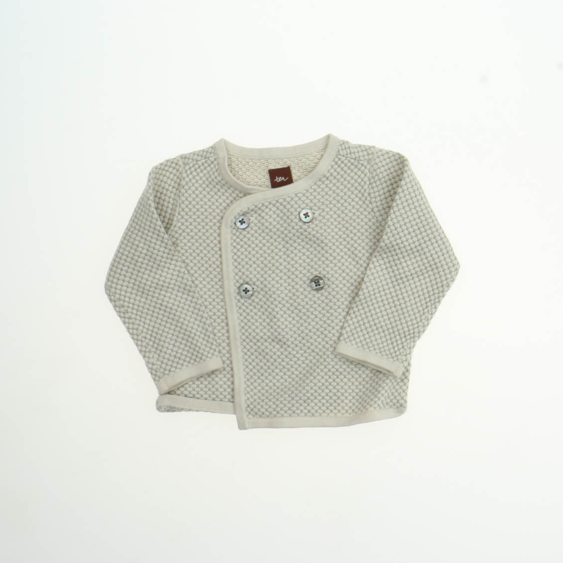 Tea Girls Oatmeal Cardigan Size: 6-12 Months