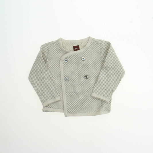 Tea Girls Oatmeal Cardigan Size: 6-12 Months