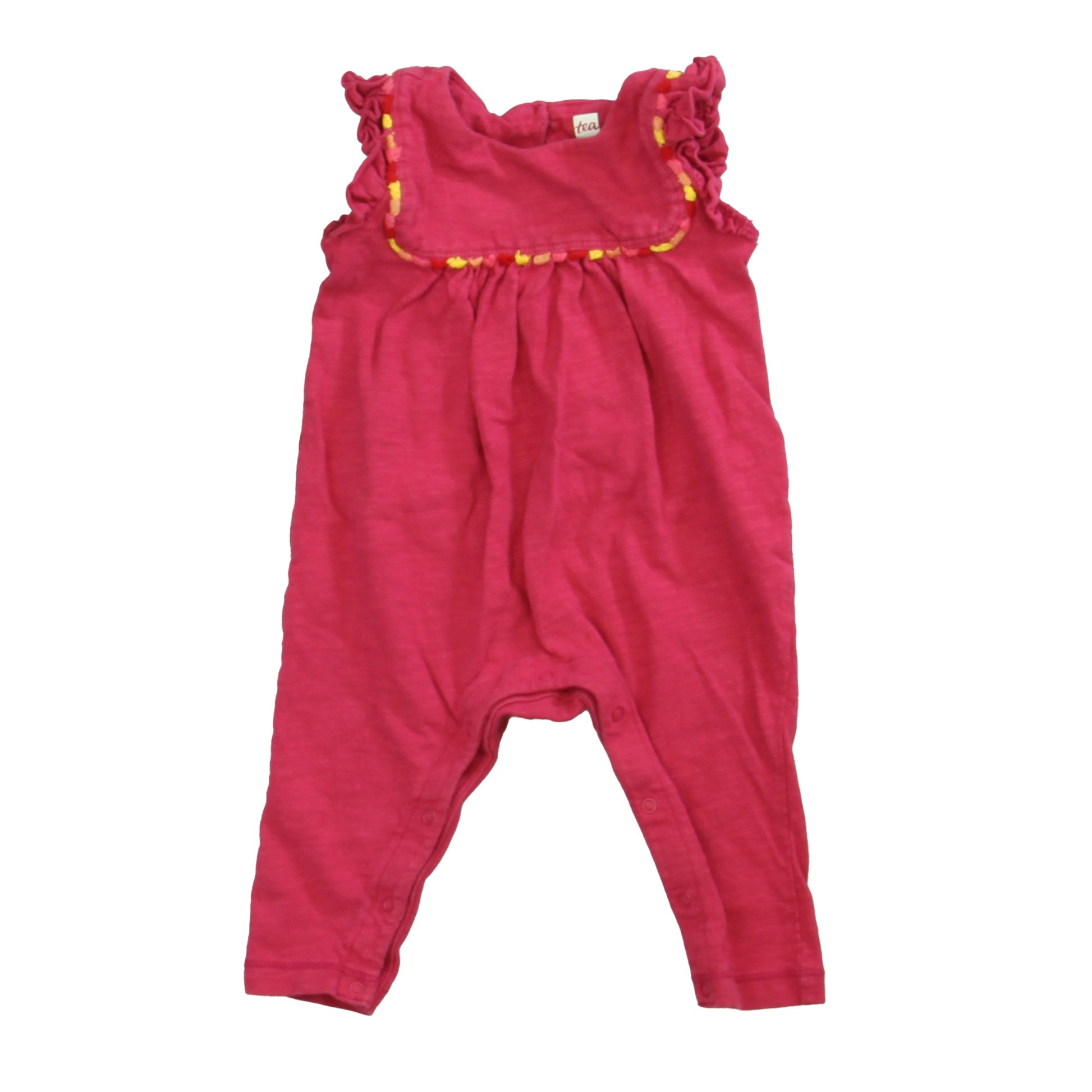 Tea Girls PInk Romper Size: 6-9 Months PInk