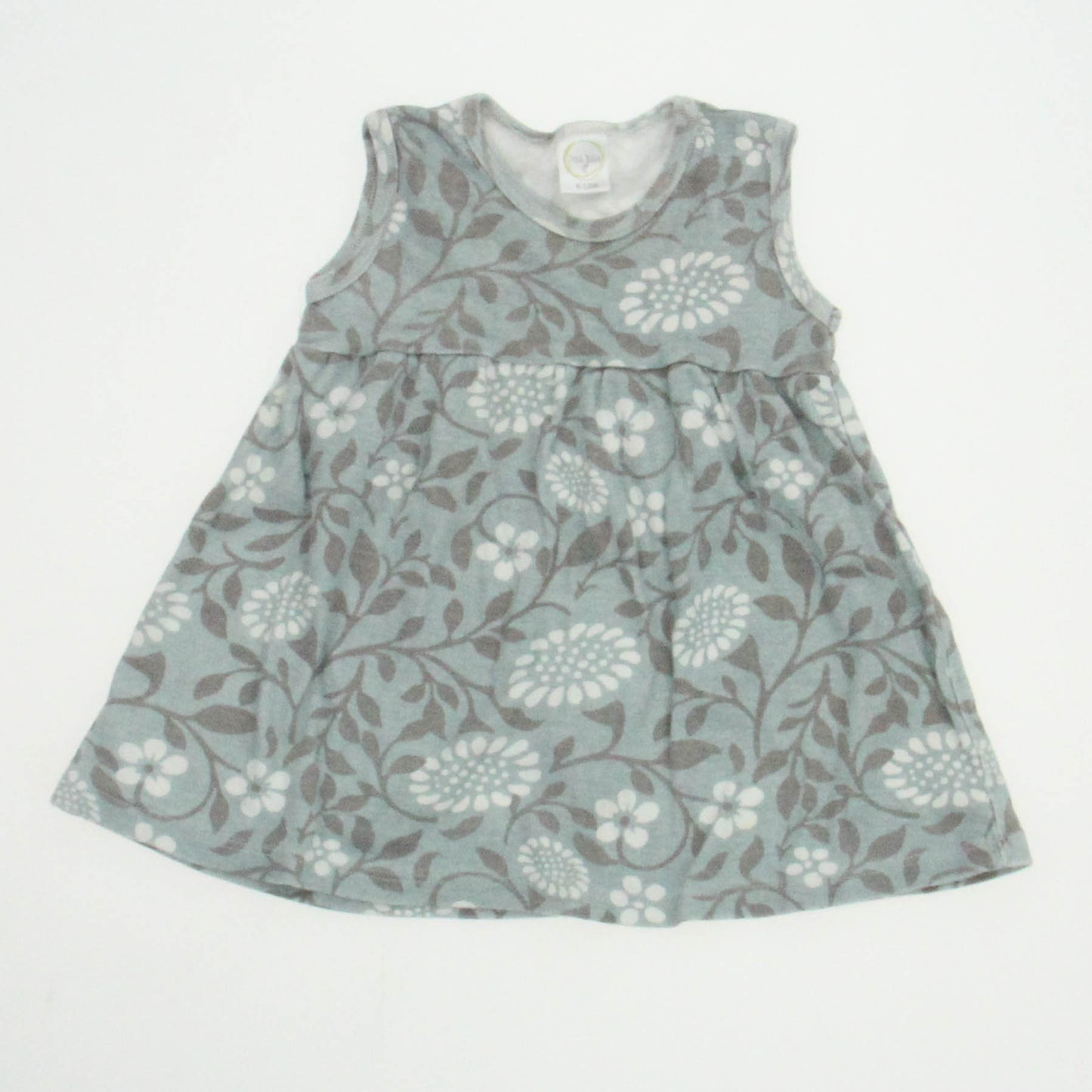 Tesa Babe Girls Blue | Gray | White Dress Size: 6-12 Months Blue | Gray | White