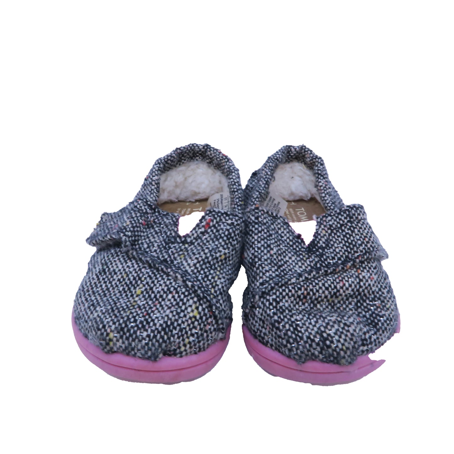 Toms Girls Pink | Brown Shoes Size: 4 Infant Pink | Brown