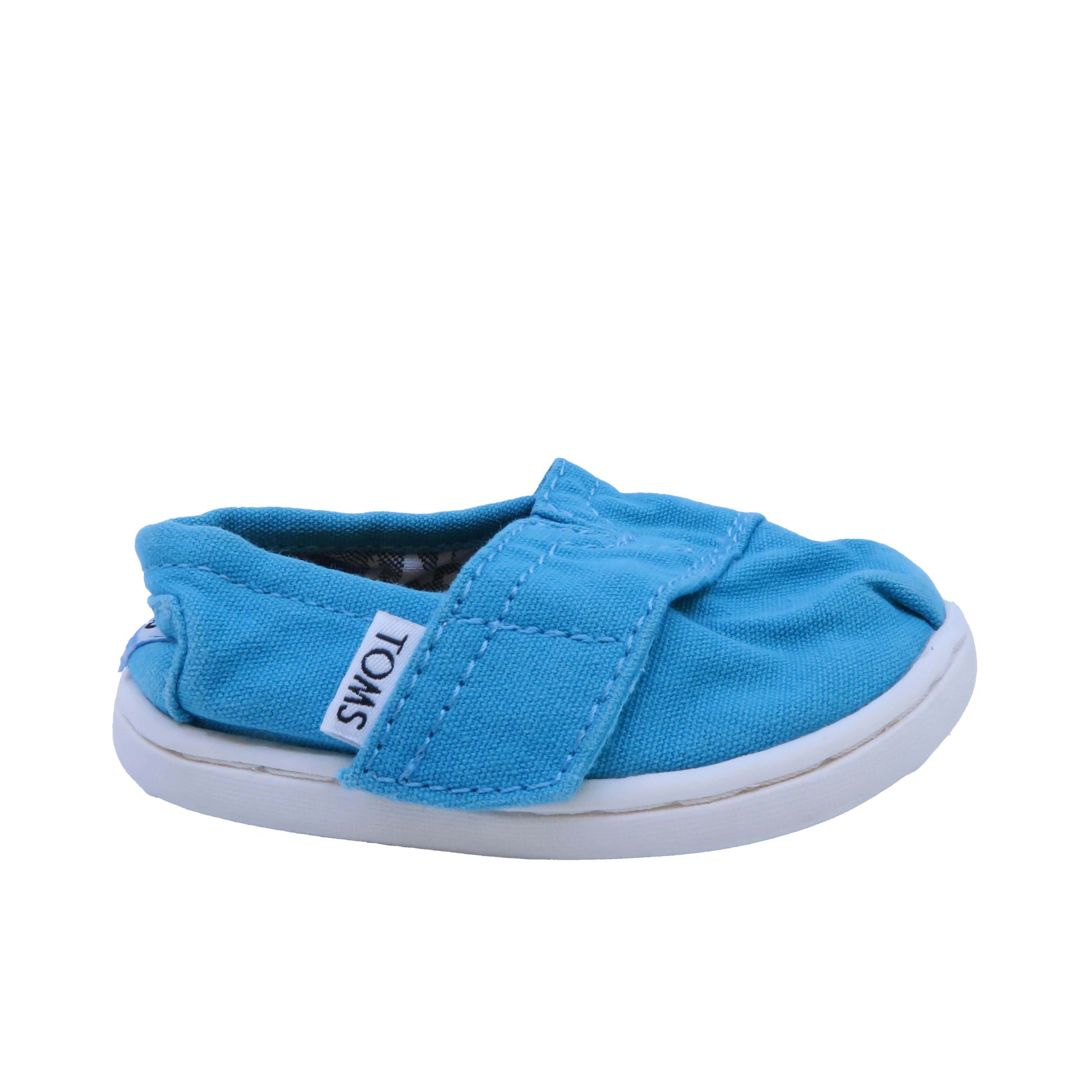 Tom's Girls Turquoise Shoes Size: 4 Infant Turquoise