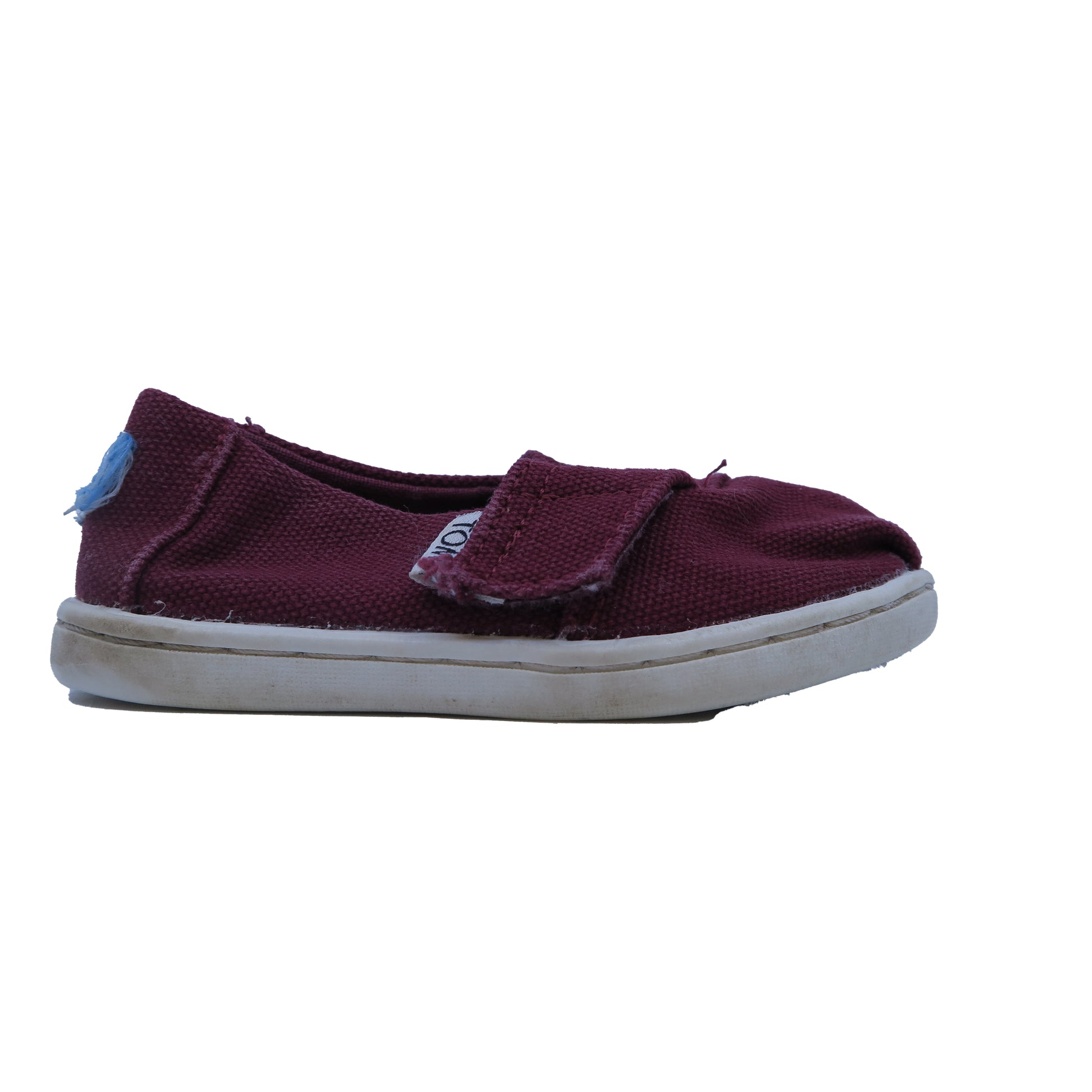 Toms Unisex Maroon Shoes Size: 5 Toddler Maroon