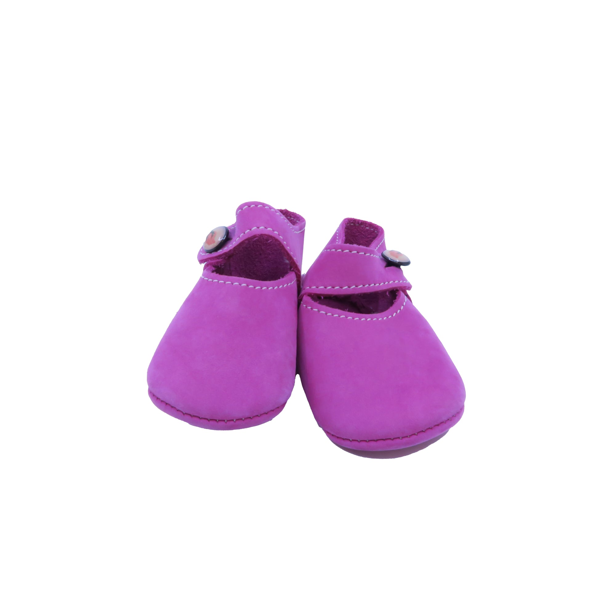 Tread softlees Girls Pink Booties Size: 2 Infant Pink