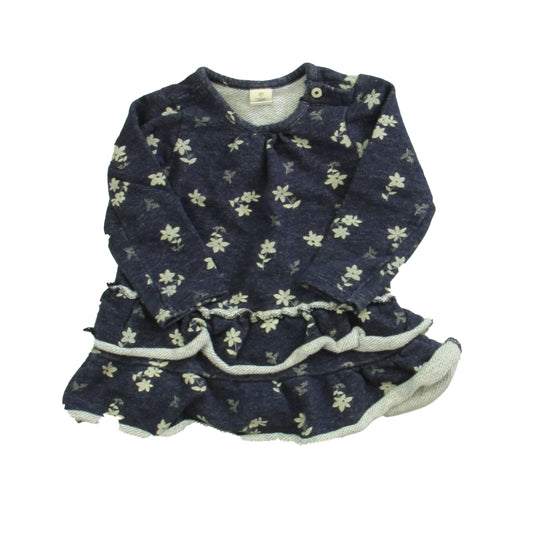 Tucker + Tate Girls Blue | Flowers Dress Size: 12 Months Blue | Flowers