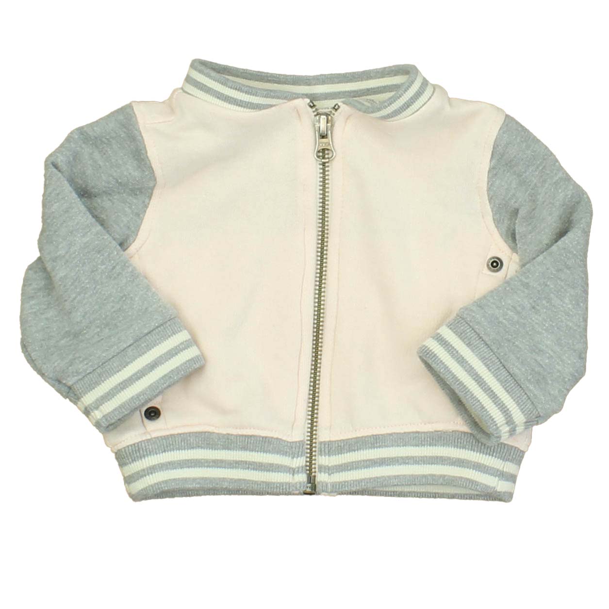 Tucker + Tate Girls Grey | Pink Jacket Size: 6 Months Grey | Pink