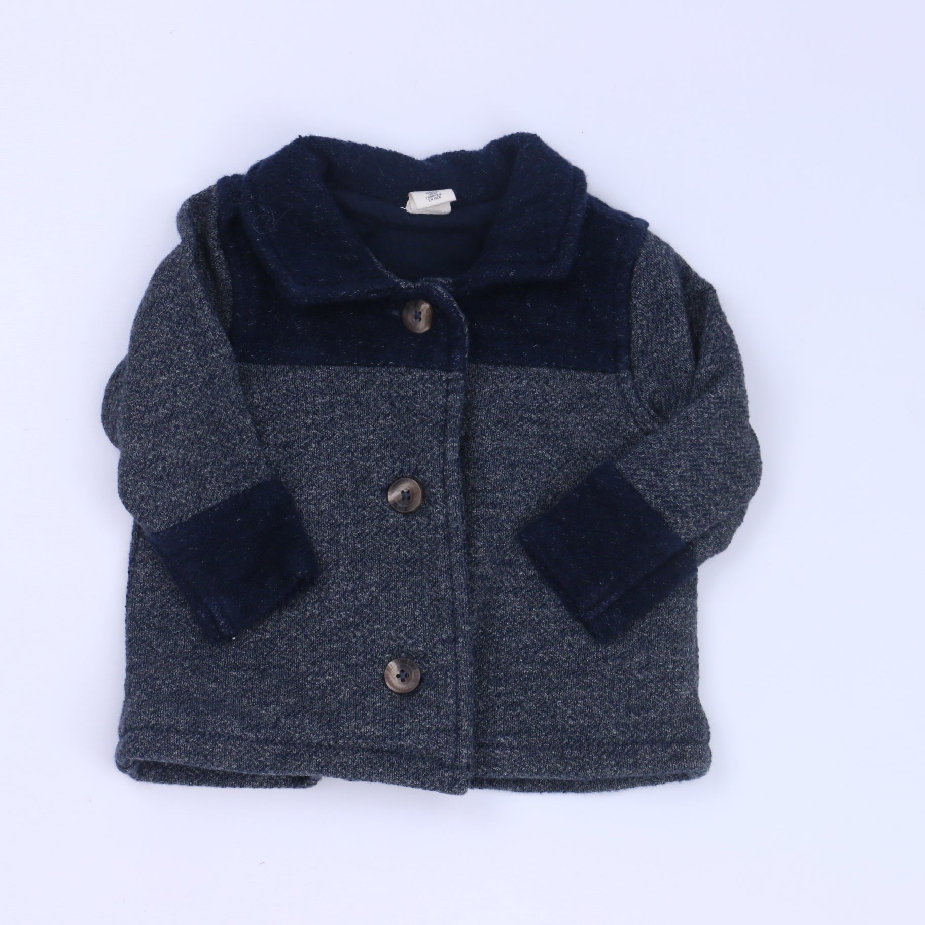 Tucker & Tate Girls Blue Jacket Size: 9 Months Blue